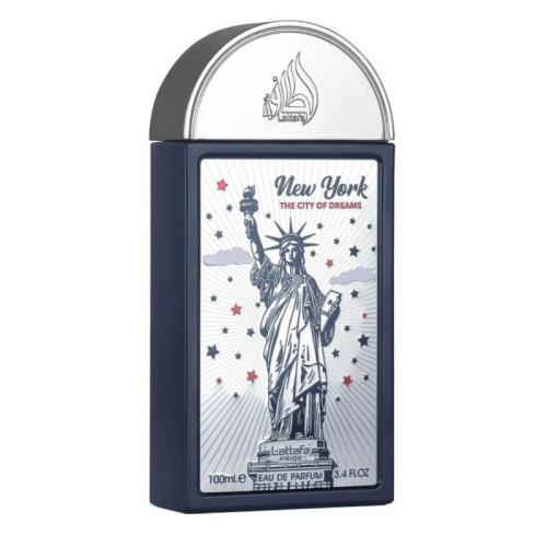 Perfume PRIDE NEW YORK THE CITY OF DREAMS 100ML EDP SPRAY Lattafa original en Colombia | Perfumería Sillage